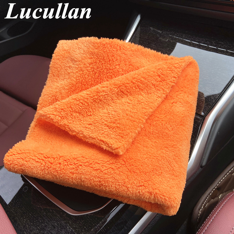 Interior Detailing Kit - Lucullan 40x40 cm Turuncu Süper Kalın