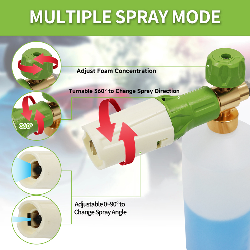 Alüminyum Köpük tabancası Lanc - Pressure Washer Foam Gun incelemesi ve fiyatı