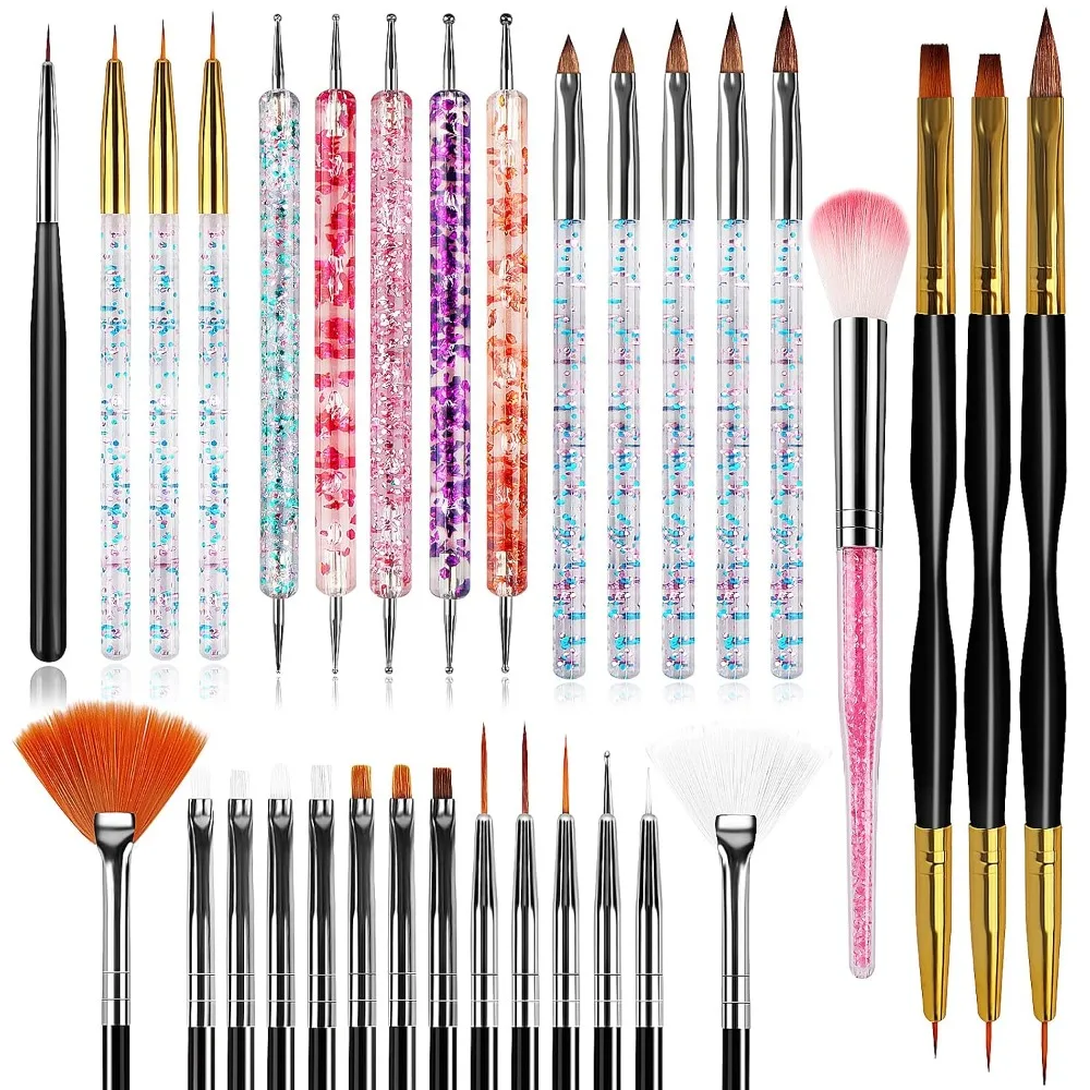 32 adet Tırnak Sanatı Fırçası, - Detailing Brush Set incelemesi ve fiyatı