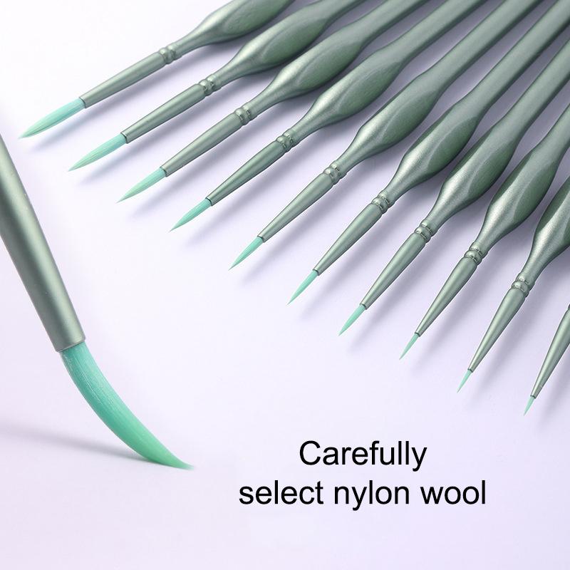 11 adet minyatür detay boya fı - Detailing Brush Set incelemesi ve fiyatı