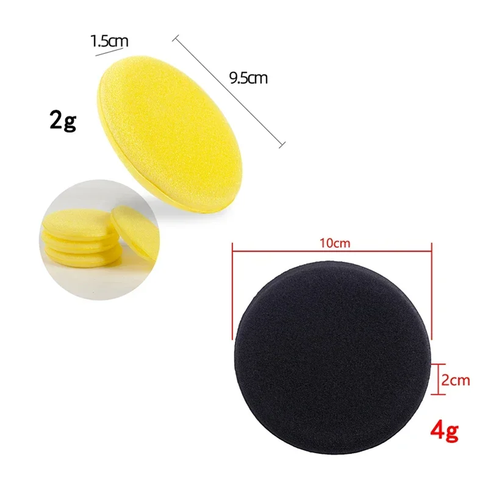 50 adet Yuvarlak Araba Ultra Y - Wax Applicator Pad incelemesi ve fiyatı