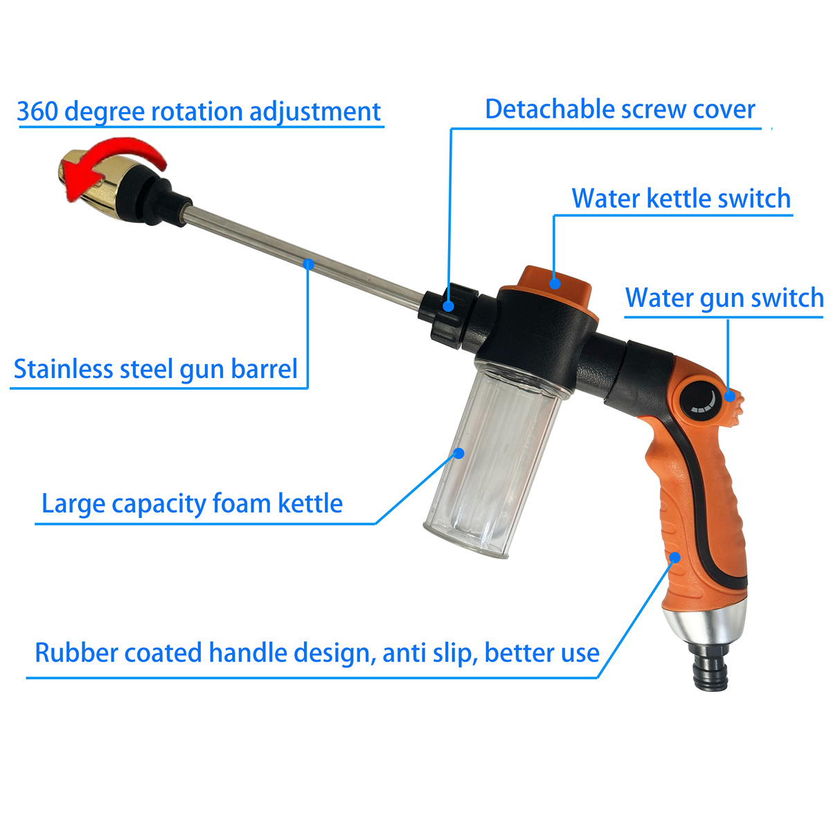 2026 Yüksek Basınçlı Araba Yık - Pressure Washer Foam Gun incelemesi ve fiyatı