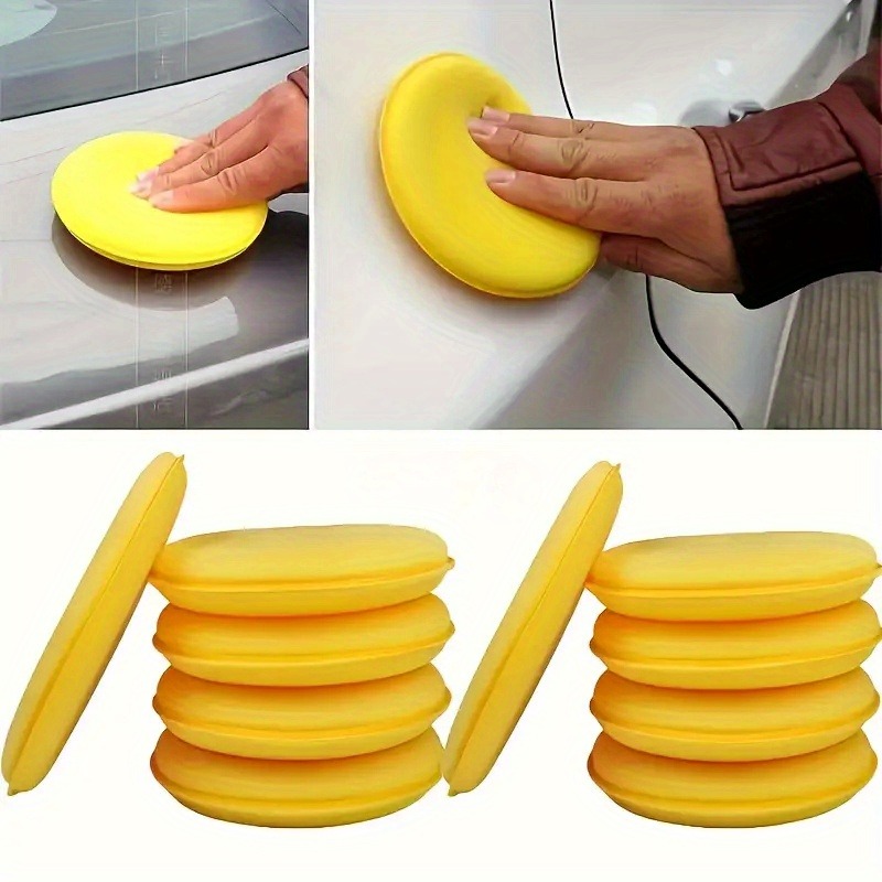 1/5 adet 10cm yuvarlak araba b - Wax Applicator Pad incelemesi ve fiyatı