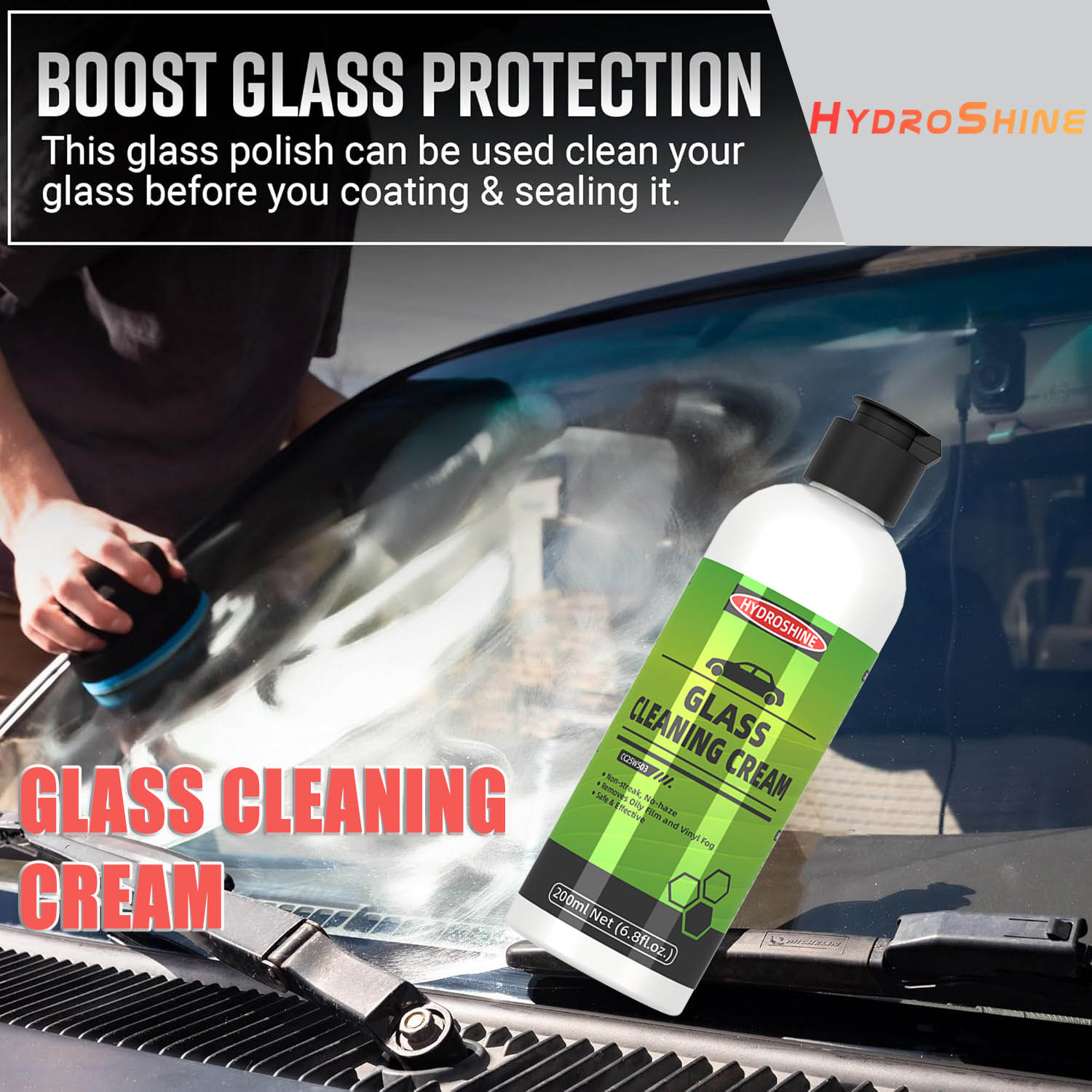 Hydroshine Araba Camı Yağ Film - Glass Cleaner Streak incelemesi ve fiyatı